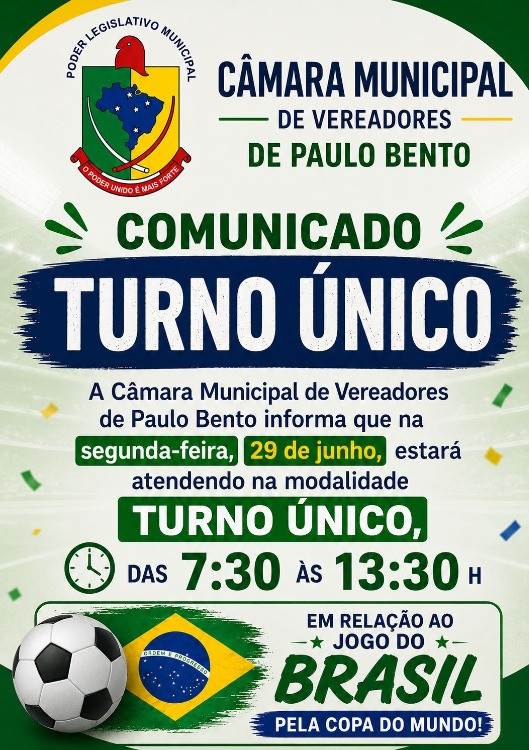 Turno único especial para jogo da COPA.